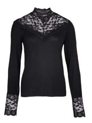 20To Shirt Lace Black