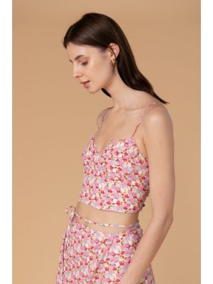 Cropped Top Roze Multicolour ll 24Colours