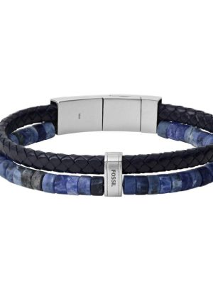 Fossil Armband Vintage Casual Blauw JF04083040